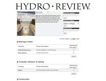 Tablet Screenshot of hydroreview.hotims.com