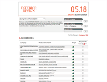 Tablet Screenshot of interiordesignmag.hotims.com