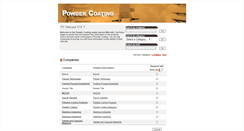 Desktop Screenshot of powdercoating.hotims.com