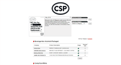 Desktop Screenshot of csp.hotims.com