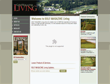 Tablet Screenshot of golfmagazineliving.hotims.com