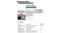 Desktop Screenshot of hydraulicspneumatics.hotims.com